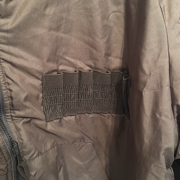 Men’s brown hunting jacket with shell holder - Picture 2 of 3